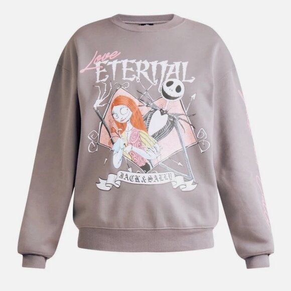 Nightmare Before Christmas “Eternal Love” Jack & Sally Sweatshirt - Picture 11 of 11